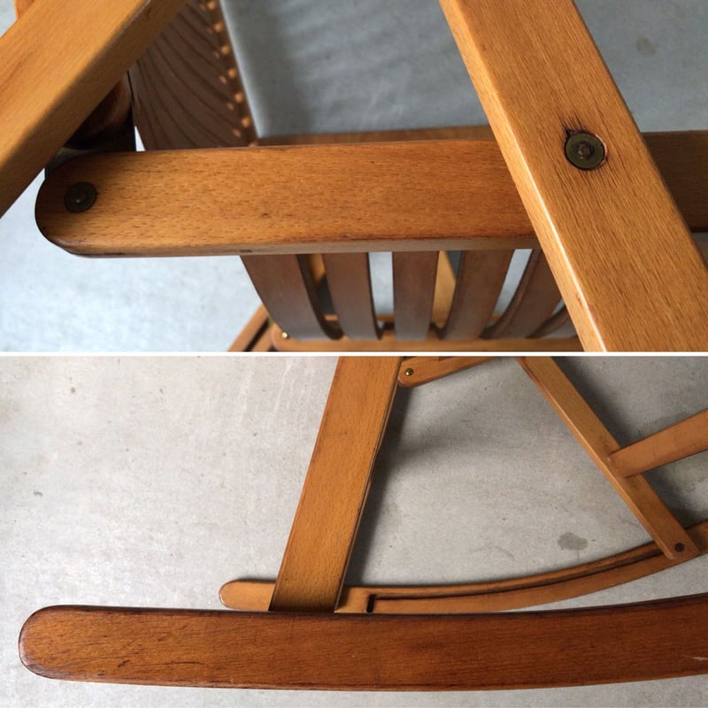 レックス REX   Folding Rocking Chair  ニコ・クラリ