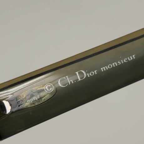 Christian Dior MONSIEUR クリスチャンディオール ムッシュ サングラス  2039J 50  アイウェア 眼鏡 ダークグリーン ヴィンテージ オールドディオール 中古品