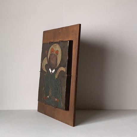 SV. VÁCLAV　ヴァーツラフ1世 (ボヘミア公)　陶板 キリスト教 美術 SV VACLAV ヴィンテージ アート