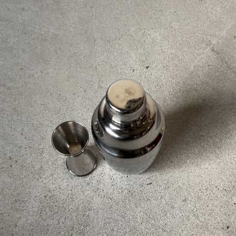 YUKIWA ユキワ  カクテルシェーカー A [500ml]  ステンレス製 シェーカーボトル made in 燕市  +  メジャーカップ　ユーズドキッチンツール  良品