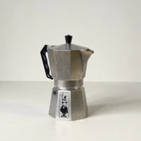 BIALETTI ビアレッティ モカエキスプレス 3カップ 直火式 コーヒーメーカー エスプレッソメーカー マキネッタ 永久定番 1977年製 ヴィンテージ クルジナッロ工場製 下段マーク 中古良品