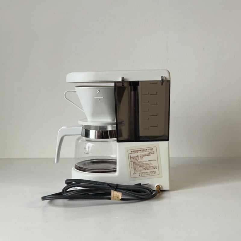 Melitta メリタ コーヒーメーカー MA-490 ホワイト 80s オールドメリタ
