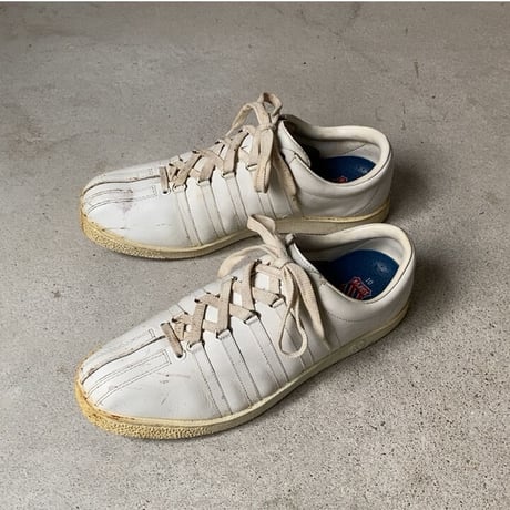 K-SWISS ケースイス Classic 88(クラシック88)  レザースニーカー size10 27cm  80s 90s ヴィンテージスニーカー テニスシューズ サーファー 白レザー