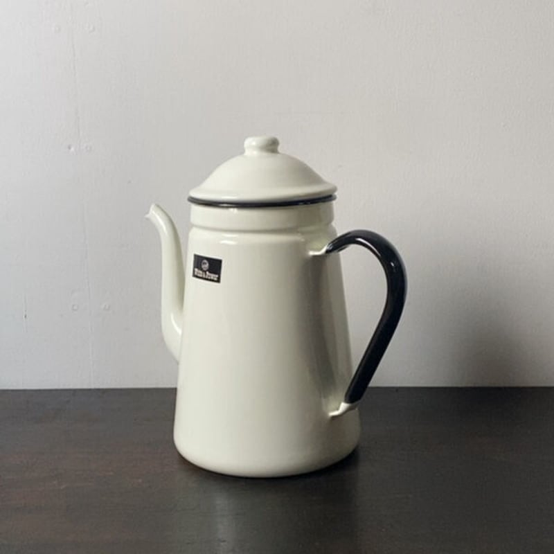 Giraff White&Power ジラフ ホワイト&パワー ホーローポット 2.7L/1