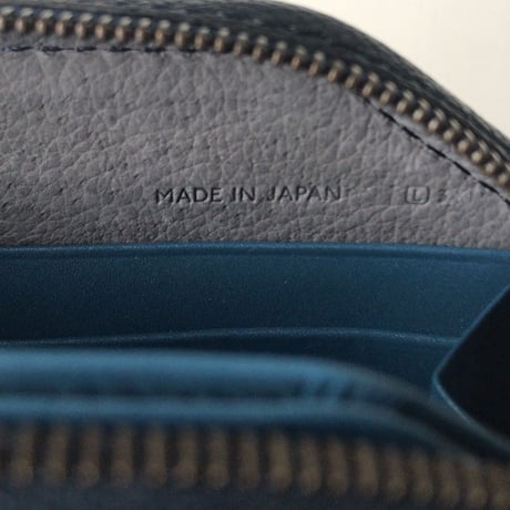 POSTALCO Kettle Zipper Wallet Small | Navy  ポスタルコ ケトルジッパーウォレット スモール  ネイビー(紺)  中古極美品
