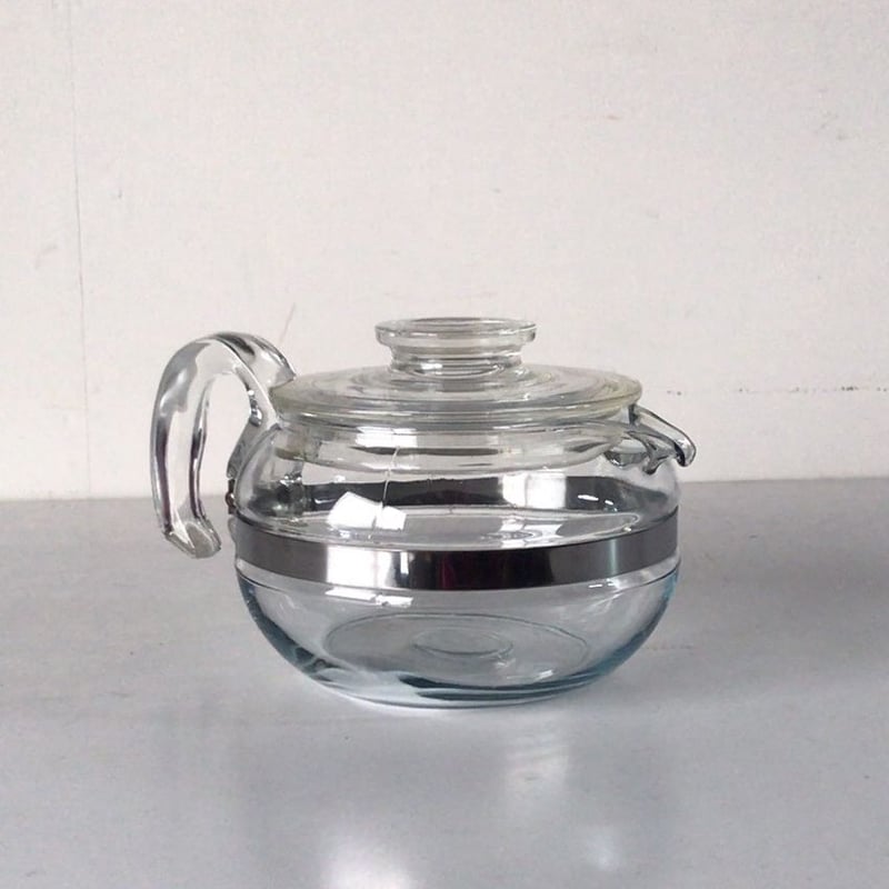 PYREX パイレックス オールドパイレックス 耐熱ガラス ティーポット