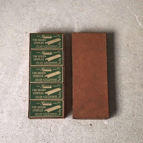 NISHIKAWA&CO.LTD ニシカワ社製 ステープル芯  No2  ステープラー  ホッチキスの芯  デッドストック 未使用品　ヴィンテージステーショナリー文具