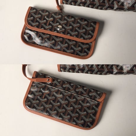 GOYARD ゴヤール  サンルイPM  ポーチ付トートバッグ ノワール(ブラック)×ナチュラル  2020年1月 購入品