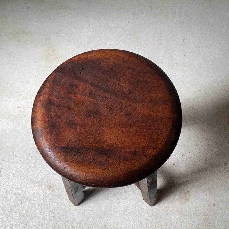 椅子　丸太　ケヤキ　民藝　アート　古家具　古道具　アンティーク　昭和レトロ GMHS205○えぞ民芸家具 蝦夷民芸家具 EZO デスクチェア