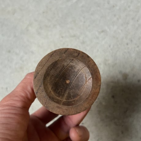 KUSAKABE  クサカベ  木製 ソルトボトル   木製無垢 グッドエイジング ヴィンテージキッチンツール 純喫茶備品 良品