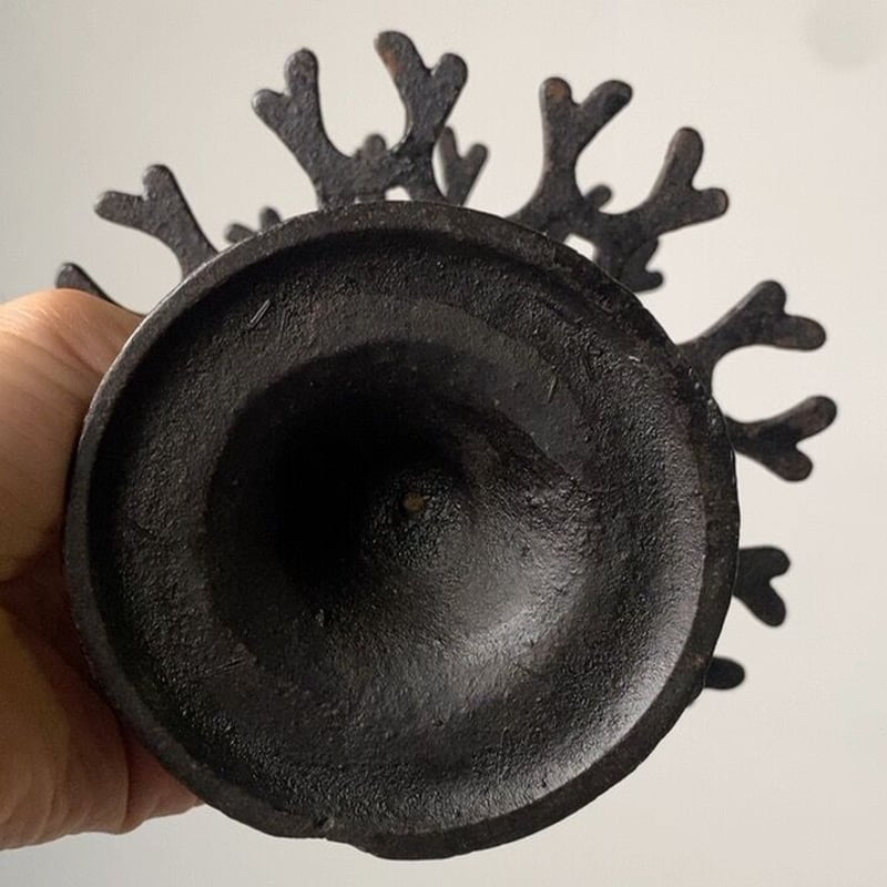 ヴィンテージ スタンプホルダー スタンプラック 古い鉄のハンコ