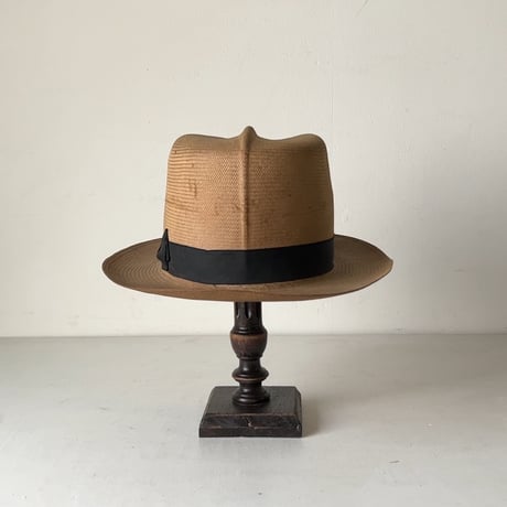 パナマハット panamahat vintage ヴィンテージ ストローハット 入手困難 60s STETSON ヴィンテージ ストローハット パナマ