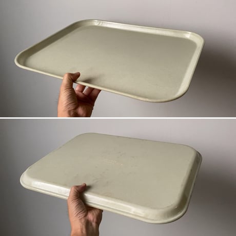 CANBRO キャンブロ　Camtray カムトレー  FRP 1418  45cm幅 ホワイトグレー 角盆  業務用トレー アメリカ ダイナー made in usa (1枚の価格)在庫2枚