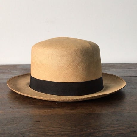 パナマハット ヴィンテージ  size 6  3/4 (55cm).