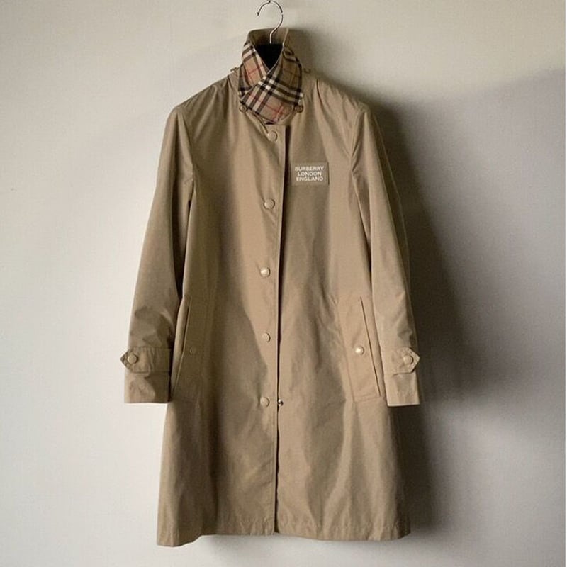 BURBERRY バーバリー シェイプメモリータフタカーコート フーデッド BURBERRY バーバリー シェイプメモリータフタカーコート フーデッド
