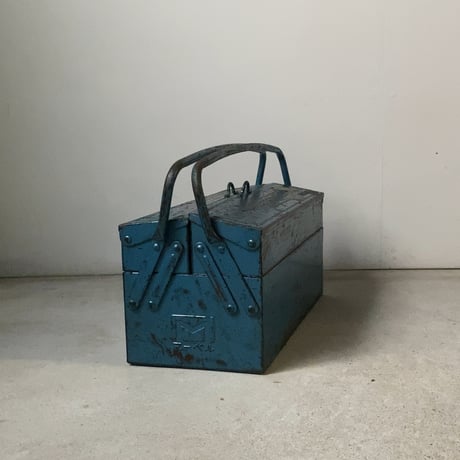 MARVER オールドマーベル ツールボックス 両開き バーハンドル スチール製 工具箱 ヴィンテージツールボックス