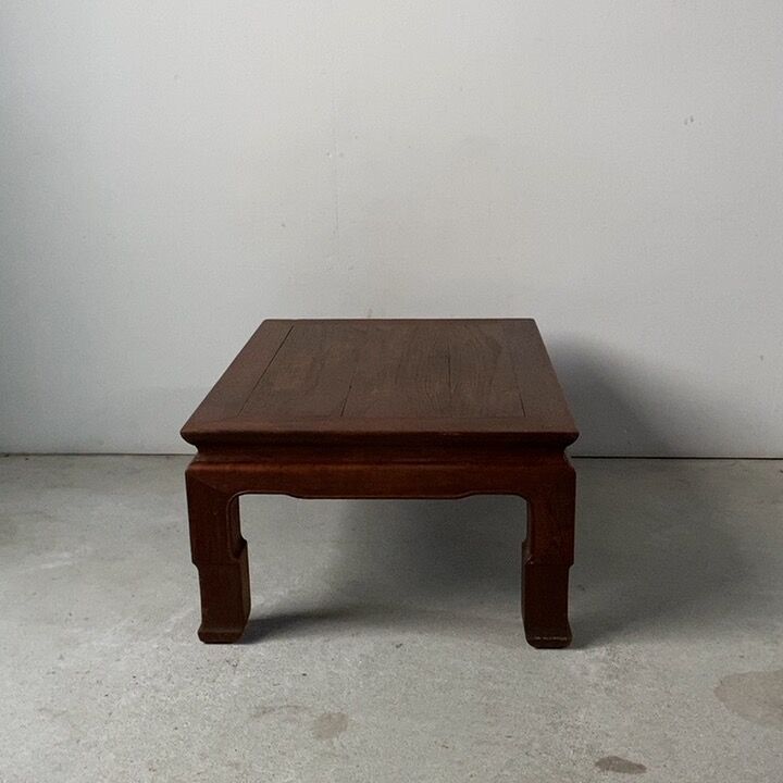 古い木製無垢材のテーブル　ちゃぶ台　座卓　古家具 古い木製無垢材のテーブル ちゃぶ台 座卓 古家具