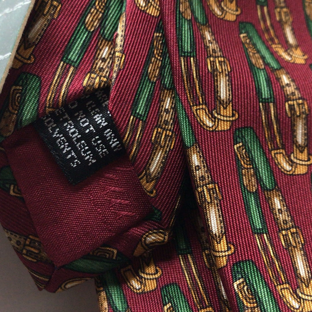 GUCCI オールドグッチ ヴィンテージ ネクタイ タグ付きデッドストック 