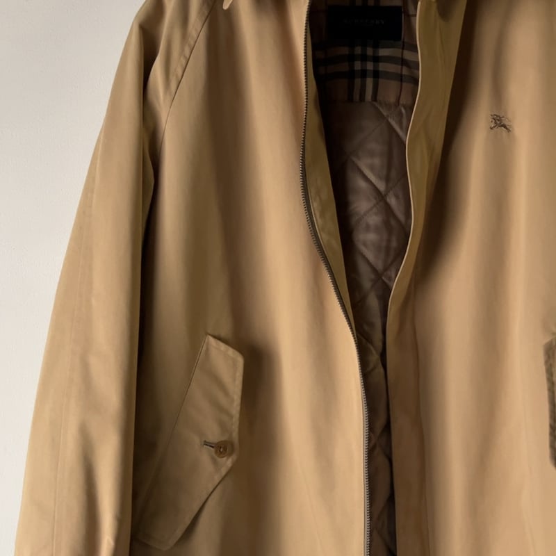 BURBERRY LONDON バーバリーロンドン キルティングライナー付き 