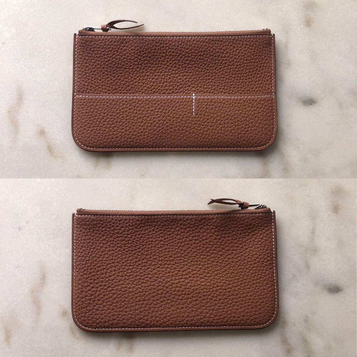 HERMES エルメス ドゴンデュオ(GM) トゴ ゴールド シルバー金具 HERMES エルメス ドゴンデュオ(GM) トゴ ゴールド シルバー金具