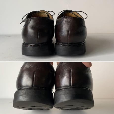 Paraboot パラブーツ  シャンボード  ダークブラウン size 8 1/2 Uチップ paratex ラバーソール 中古品