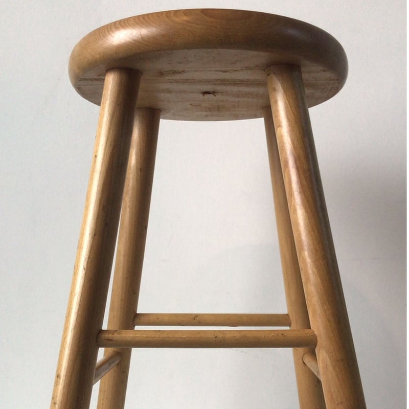 イタリア製◾️ Domain ドマン 木製無垢材 スツール 蓋付き収納 木製