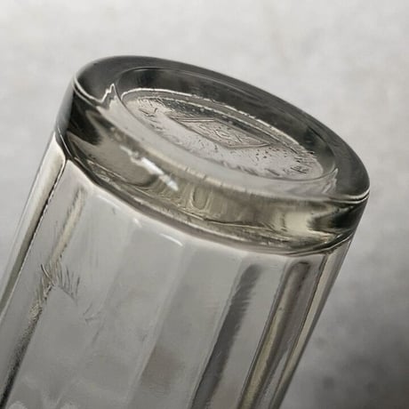 昭和期アンカーグラス 小サイズ  高さ約9cm  SGF刻印  MADE IN JAPAN  気泡ガラス ヴィンテージグラス