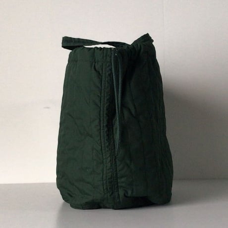 NAPRON ナプロン  QUILTING PATIENTS BAG キルティングペーシェンツバッグ  グリーン   新品同様  中古極美品. 日本製