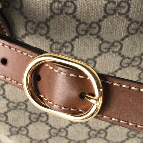 GUCCI グッチ  GGスプリーム  コーティングキャンバス  2way ハンドバッグ  2018年製品    ミニトート  473887  中古極美品【ゴバツールズ】