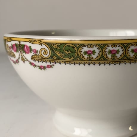 APILCO アピルコ/Deshoulieres デズリエ　Wネーム ヴィンテージ カフェオレボウル  旧ロゴ 1930-1940 フランス製 完品範疇