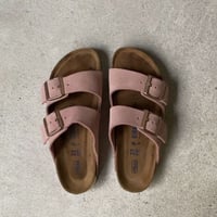 BIRKENSTOCK [ビルケンシュトック] Arizona/アリゾナ 2021年製 ダークピンク size 37 (24cm) 使用頻度浅め 中古美品範疇