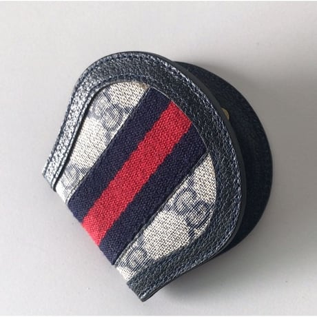 GUCCI  グッチ  オールドグッチ  ヴィンテージ コインケース   シェリーライン    中古美品
