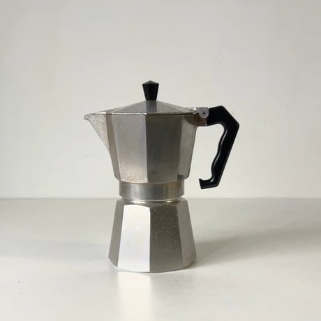 BIALETTI ビアレッティ モカエキスプレス 3カップ 直火式 コーヒーメーカー エスプレッソメーカー マキネッタ 永久定番 1977年製 ヴィンテージ クルジナッロ工場製 下段マーク 中古良品