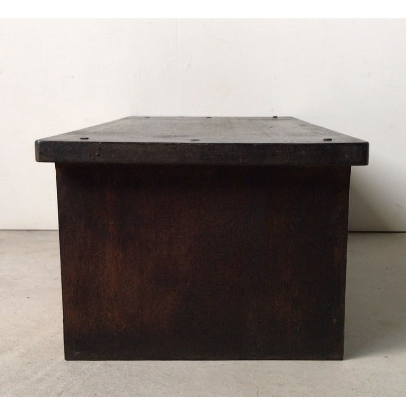 花台 座卓 飾り台 展示台 香炉台 古家具 古道具 引出し アンティーク 引き出し付き花台 飾り台 香炉台 民藝 デザイン 経机 古家具 古道具