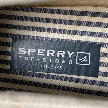 SPERRY (TOPSIDER)スペリー  トップサイダー デッキシューズ  men’s 8M (26cm) 未使用品