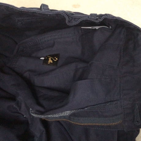 ネペンテス(needles・ニードルス) H.D. PANT  ヒザデルパンツ  ファティーグパンツタイプ  ネイビー  レディース  サイズ1  中古極美品