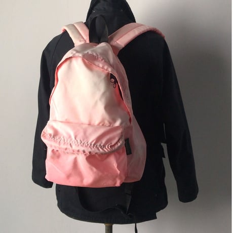 Herve Chapelier エルベシャプリエ　daypack デイパック978AKI (978N) コーラルピンク　バックパック リュックサック  ヴィンテージ エルベ  90s  中古品