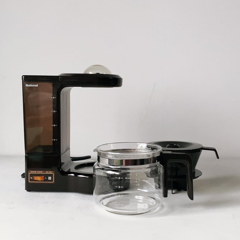 National ナショナル コーヒーメーカー N423 ドリップ式 80s 90s ヴ