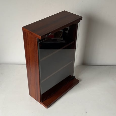 SONY ソニー 80sカセットラック カセットテープ収納ショーケース 棚 オールドステレオラック ジャパンヴィンテージ