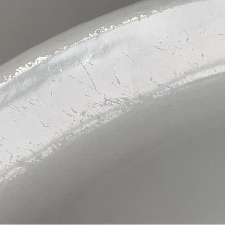 純喫茶のカレー皿 (5枚セット) 昭和期 楕円深型 業務用カレー皿 used