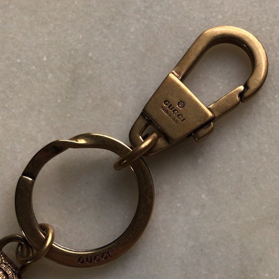 GUCCI グッチ キーリング タイガーヘッド 2018年製 中古極美品 | G...