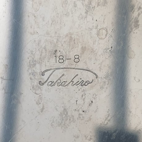 TAKAHIRO タカヒロ　コーヒードリップポット 0.9L  18-8ｽﾃﾝﾚｽ  900ml(5～7杯用) 業務用 珈琲器具 高級ポット 中古品