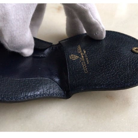 GUCCI  グッチ  オールドグッチ  ヴィンテージ コインケース   シェリーライン    中古美品