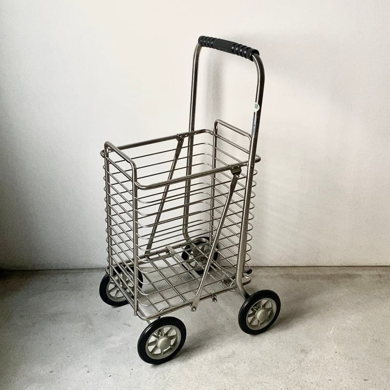 富田工業　ステンレス　折りたたみ　ショッピングカート　SC-01 富田工業株式会社 ショッピングカート SC-01 ステンレス製