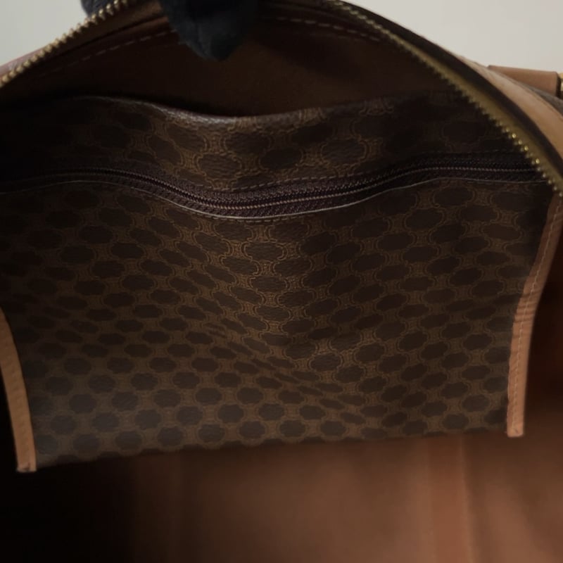 CELINE オールドセリーヌ トリオンフ(マカダム) 総柄 ボストンバッグ