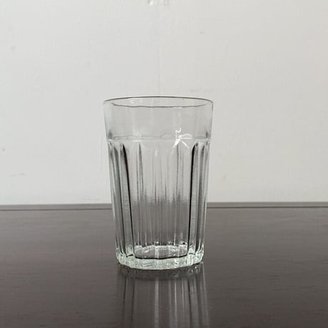古いガラスコップ  剣先ミニグラス 鎬紋コップ 高さ8.5cm  10個セット 気泡硝子 ゆらゆらガラス  ヴィンテージ グラス 昭和前期  美品