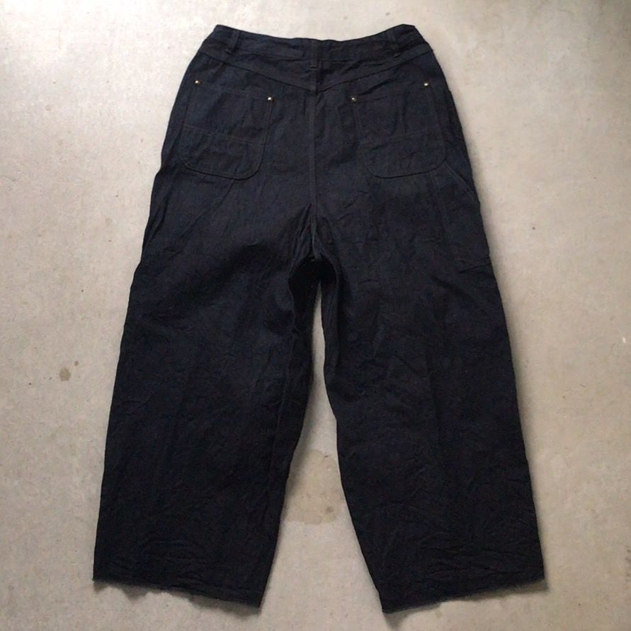 ネペンテス(needles・ニードルス) H.D. PANT ヒザデルパンツ デニム ペインターパンツタイプ　レディース サイズ 1 中古極美品