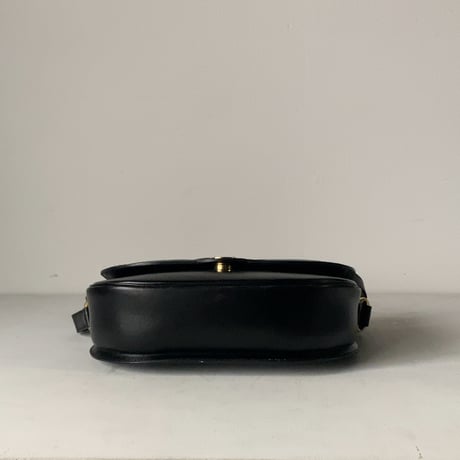 Christian Dior クリスチャン ディオール　ヴィンテージディオール レザーショルダーバッグ CDエンブレム ゴールド金具 保存袋 箱付き