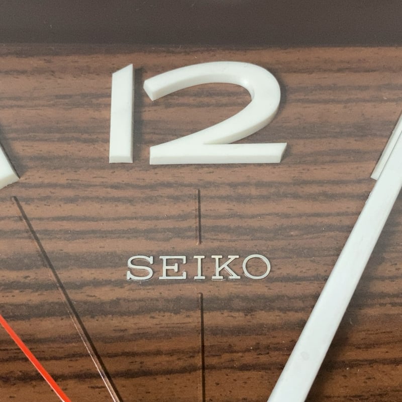 SEIKO セイコー 70s 3針 赤針 木目文字盤 トランジスター TTX