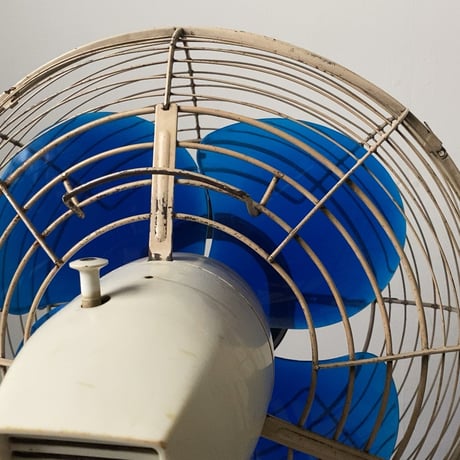 Toshiba 東芝  東京芝浦電気  ヴィンテージ扇風機 ランプ付き 一体型ライト 近未来デザイン 1960s タワー型ランプ レトロ家電 希少 幻の逸品 稼働品 良品　A(ホワイト)
